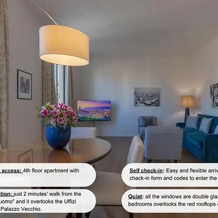 Dora Penthouse Uffizi View 佛罗伦萨